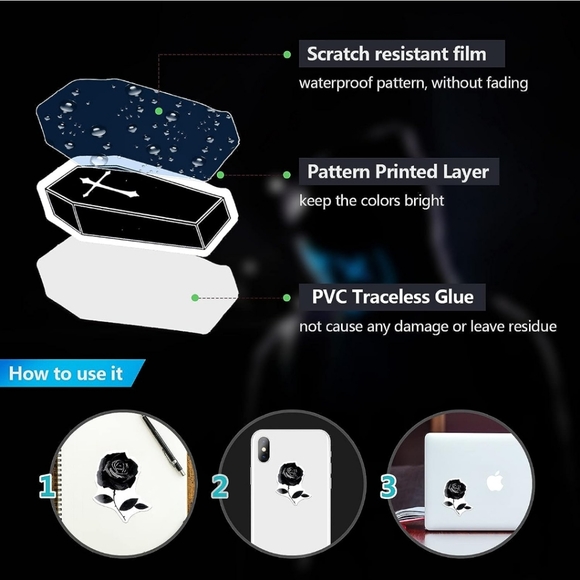 10 Edward scissor hands stickers - Picture 8 of 9